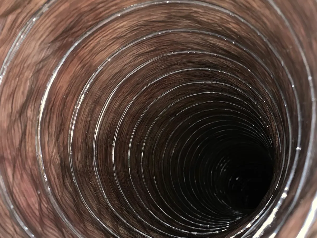 Before air duct cleaning