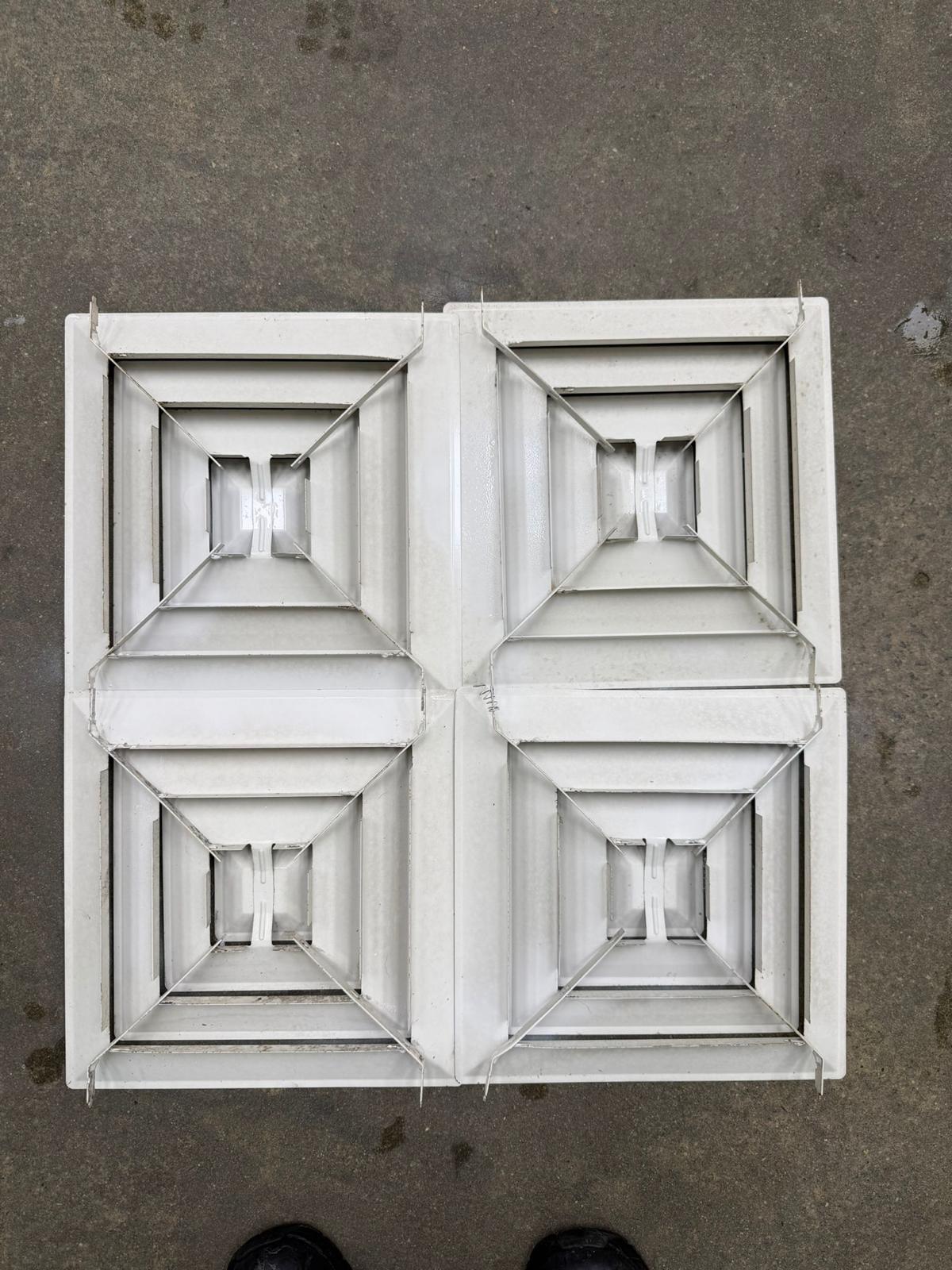 Before air vent cleaning