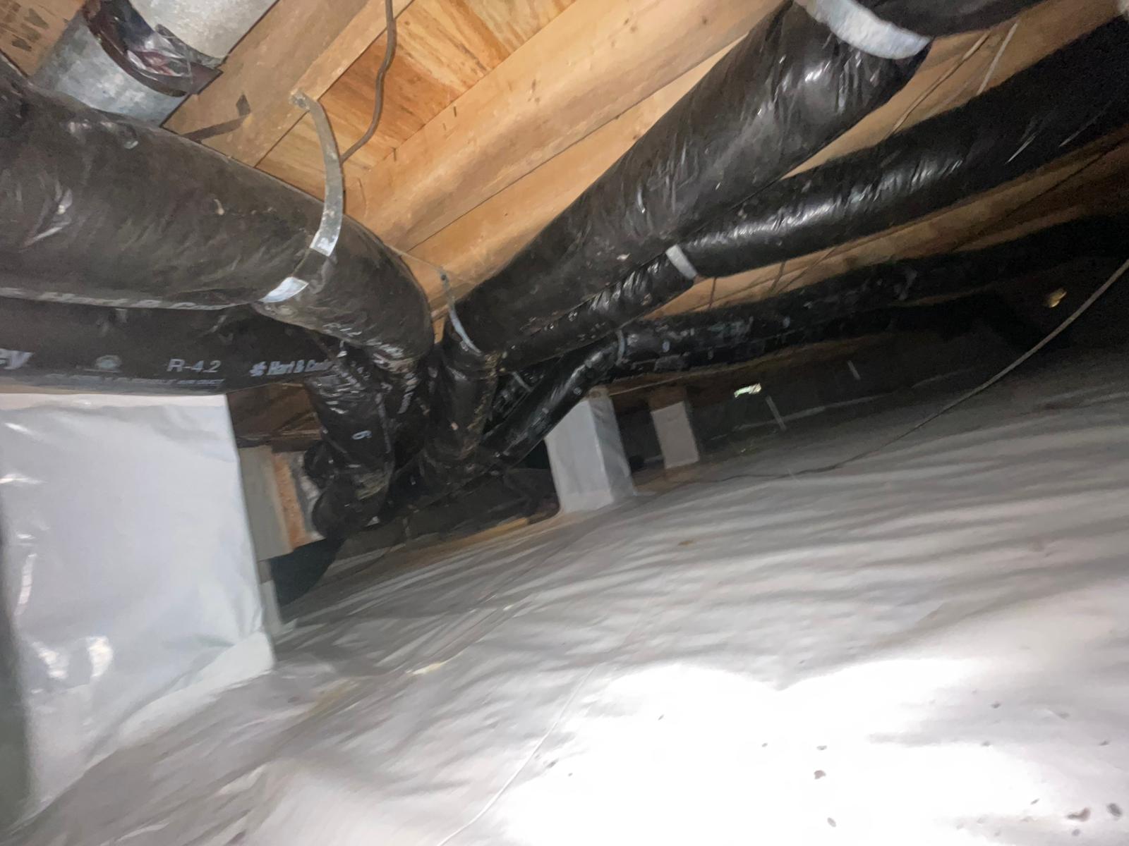 After air duct replacement